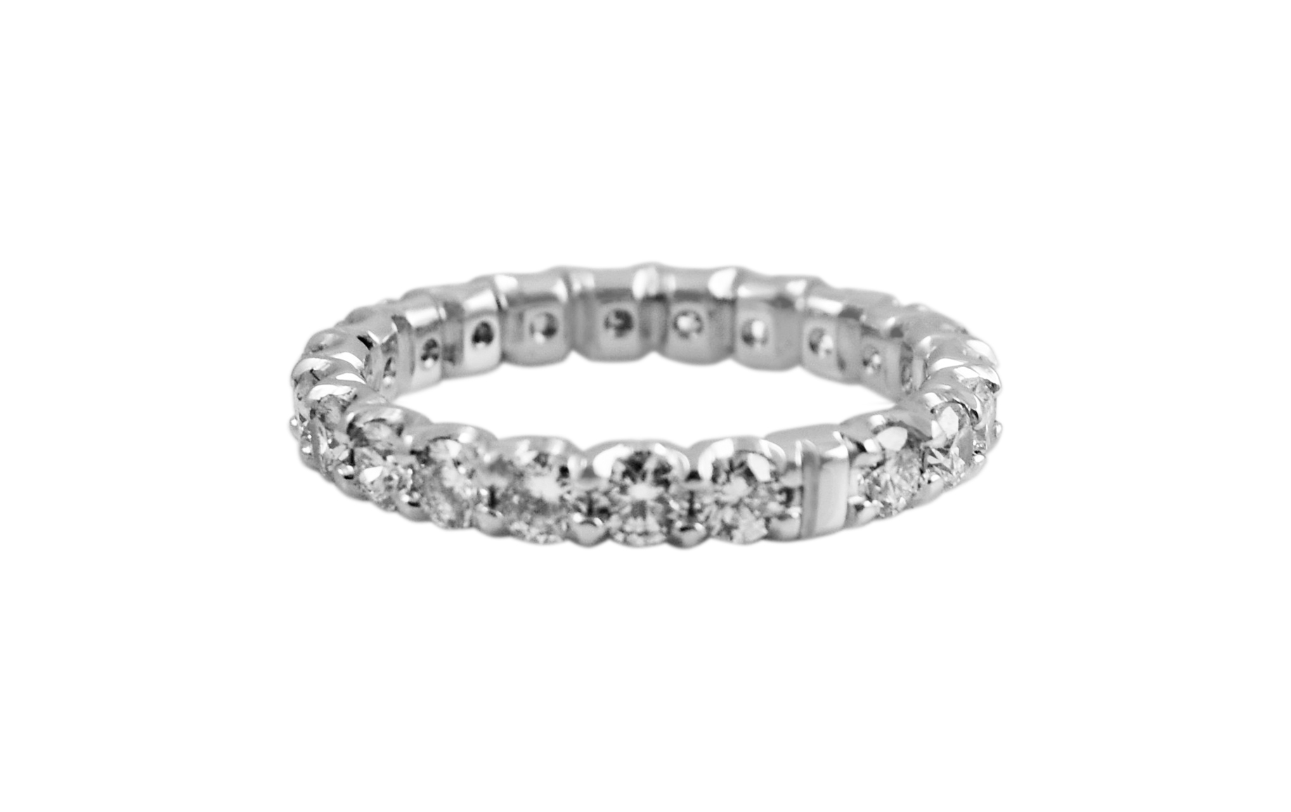 Eternity Ring with diamonds all the way around | B24758 • Diamonds ...