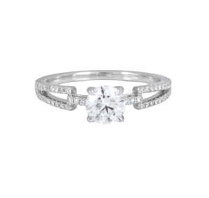 Laboratory Grown Diamond Split Band Ring