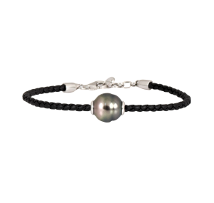 Autore Tahitian Pearl Leather Bracelet