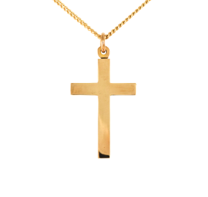 Plain Flat Cross Pendant