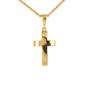 Plain Gold Cross