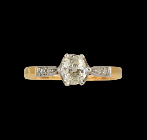 Vintage Old Cut Diamond Ring